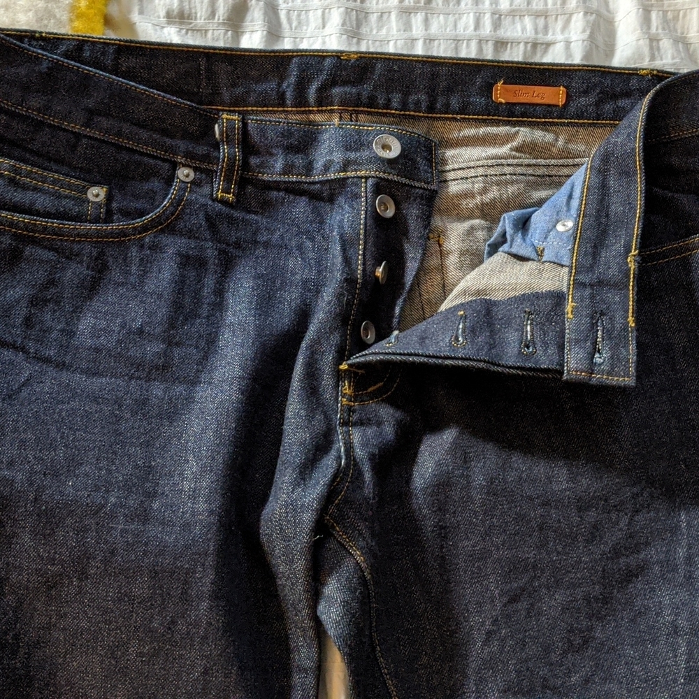 Men's button-fly Albam jeans - 34